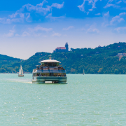 Siófok katamarán a Balatonon