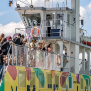 Kossuth Lajos komp felső fedélzete