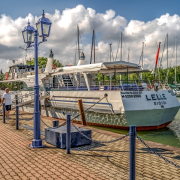 Balatonboglár Hajóállomás Lelle hajó