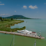 Szigliget hajóállomás Keszthely hajó