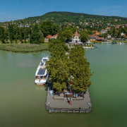 Révfülöp hajóállomás Boglár hajó