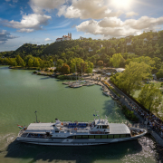 Tihany hajóállomás hajó