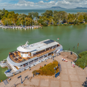 Balatonboglár Hajóállomás Siófok katamarán