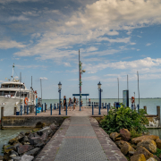 Balatongyörök hajóállomás Keszthely hajó
