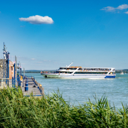 Tihany hajóállomás Szent Miklós hajó