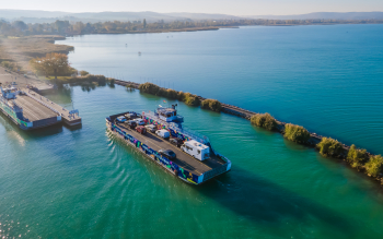 Széchenyi István komp Szántódrévben