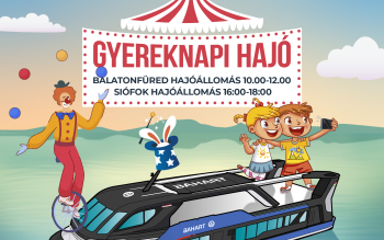 gyereknapi hajó hirdetési kép