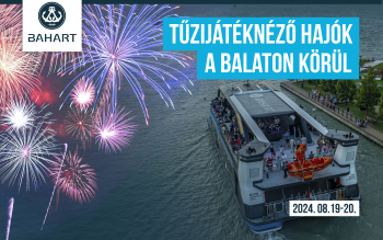 Tűzijátéknéző hajó hirdetés