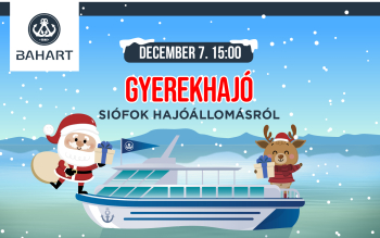 Mikulás hajó grafikai rajz