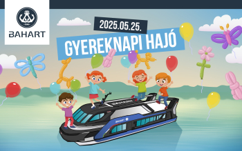 Gyereknapi hajó hirdetési kreatív